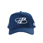 Rose Crest Snapback (Not So Navy)