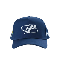 Rose Crest Snapback (Not So Navy)