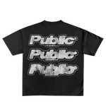 Public Assembly Stacked Echo Tee