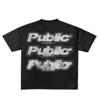 Public Assembly Stacked Echo Tee